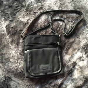 Small black crossbody purse